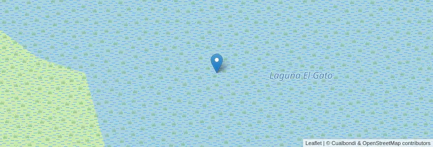 Mapa de ubicacion de Laguna El Gato en Argentina, Wilayah Entre Ríos, Departamento Victoria, Distrito Secciones.