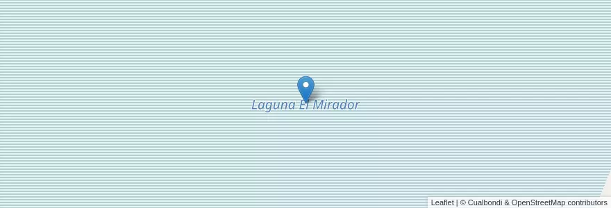 Mapa de ubicacion de Laguna El Mirador en آرژانتین, شیلی, استان ریو نگرو، آرژانتین, Departamento Veinticinco De Mayo.