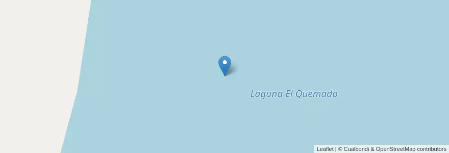 Mapa de ubicacion de Laguna El Quemado en 阿根廷, 布宜诺斯艾利斯省, Partido De Pila.