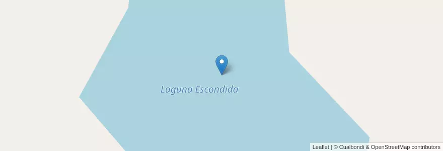 Mapa de ubicacion de Laguna Escondida en 아르헨티나, Catamarca, Departamento Belén, Municipio De Villa Vil.