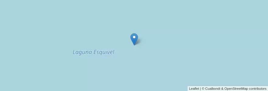 Mapa de ubicacion de Laguna Esquivel en アルゼンチン, ブエノスアイレス州, Partido De Chascomús.