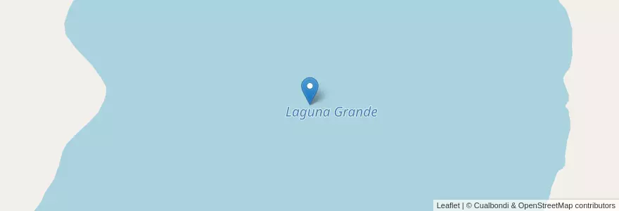 Mapa de ubicacion de Laguna Grande en Argentina, Catamarca, Departamento Belén, Municipio De Villa Vil.