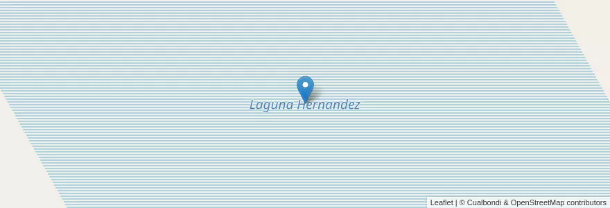 Mapa de ubicacion de Laguna Hernandez en Argentina, Río Negro, Departamento San Antonio, San Antonio Oeste.