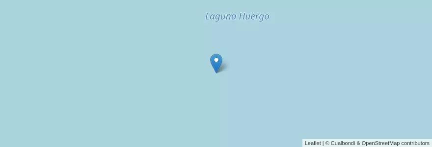 Mapa de ubicacion de Laguna Huergo en آرژانتین, Provincia De Última Esperanza, منطقه ماژلان و جنوبگان شیلی, شیلی, استان سانتا کروس، آرژانتین, Güer Aike.