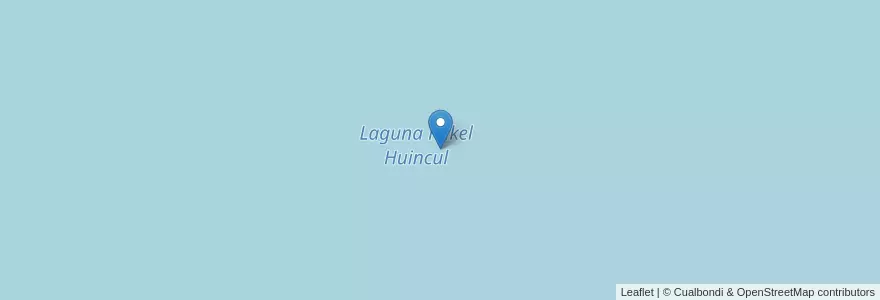 Mapa de ubicacion de Laguna Kakel Huincul en アルゼンチン, ブエノスアイレス州, Partido De Maipú.
