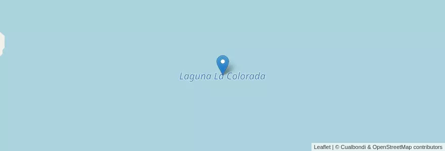 Mapa de ubicacion de Laguna La Colorada en 阿根廷, 布宜诺斯艾利斯省, Partido De Rauch.