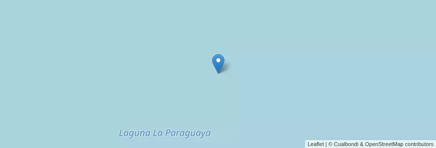 Mapa de ubicacion de Laguna La Paraguaya en Argentina, Provincia Di Buenos Aires, Partido De Adolfo Alsina.