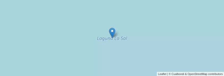 Mapa de ubicacion de Laguna La Sal en アルゼンチン, コルドバ州, Departamento Río Seco, Pedanía Candelaria Norte.