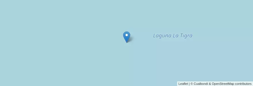 Mapa de ubicacion de Laguna La Tigra en Argentine, Province De Buenos Aires, Partido De Lincoln.