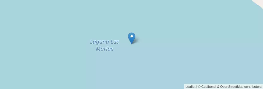 Mapa de ubicacion de Laguna Las Marías en Arjantin, Santa Fe, Departamento General López, Municipio De Villa Cañás.