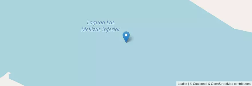 Mapa de ubicacion de Laguna Las Mellizas Inferior en Arjantin, Şili, Neuquén, Departamento Ñorquín.