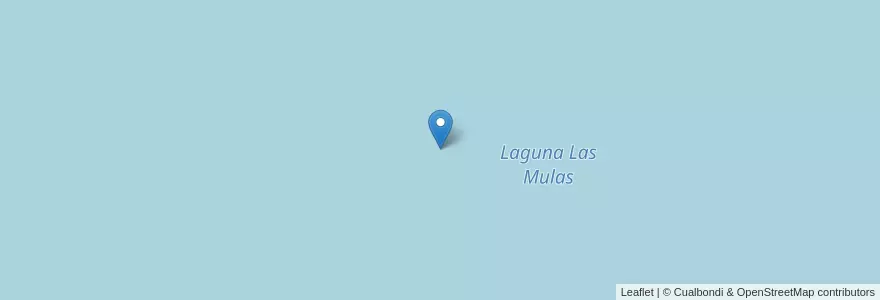 Mapa de ubicacion de Laguna Las Mulas en アルゼンチン, ブエノスアイレス州, Partido De Chascomús.