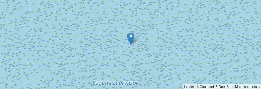 Mapa de ubicacion de Laguna Laurenzal en Argentina, Wilayah Entre Ríos, Departamento Victoria, Distrito Secciones.