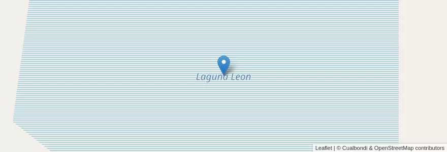 Mapa de ubicacion de Laguna Leon en Argentina, Chile, Chubut, Departamento Paso De Indios.