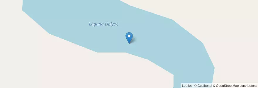 Mapa de ubicacion de Laguna Lipiyoc en الأرجنتين, Jujuy, Departamento Santa Catalina, Municipio De Cusi Cusi.
