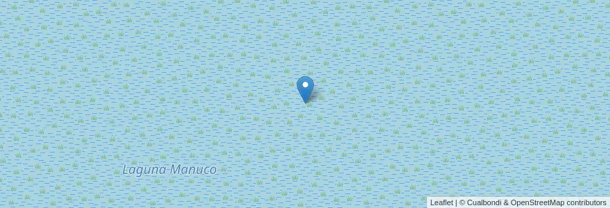 Mapa de ubicacion de Laguna Manuco en アルゼンチン, エントレ・リオス州, Departamento Victoria, Distrito Secciones.