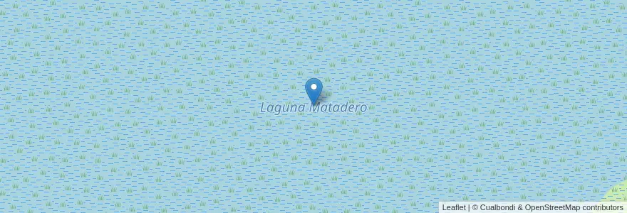 Mapa de ubicacion de Laguna Matadero en アルゼンチン, エントレ・リオス州, Departamento Victoria, Distrito Secciones.