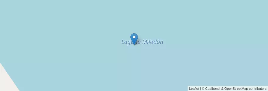 Mapa de ubicacion de Laguna Milodón en Argentinië, Chili, Santa Cruz, Lago Argentino.