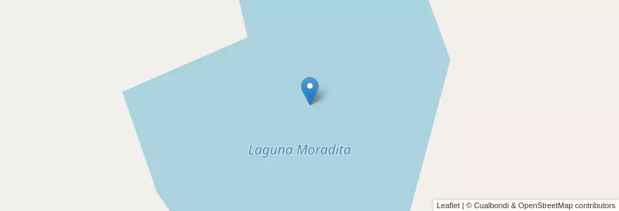 Mapa de ubicacion de Laguna Moradita en Аргентина, Жужуй, Departamento Rinconada, Municipio De Mina Pirquitas.