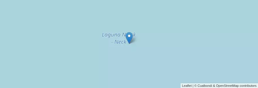 Mapa de ubicacion de Laguna Naick - Neck en アルゼンチン, フォルモサ州, Departamento Pilcomayo.