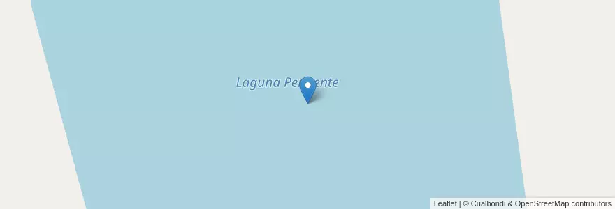 Mapa de ubicacion de Laguna Penitente en Argentina, Santa Cruz Province, Argentina, Chile, Río Chico.