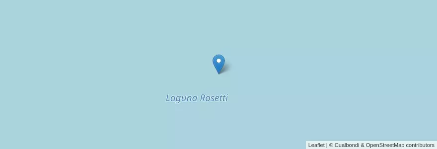 Mapa de ubicacion de Laguna Rosetti en Argentina, Santa Fe, Departamento General López, Municipio De Rufino.
