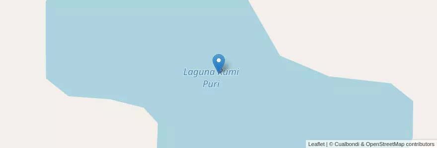 Mapa de ubicacion de Laguna Rumi Puri en الأرجنتين, Jujuy, Departamento Cochinoca, Municipio De Abra Pampa.