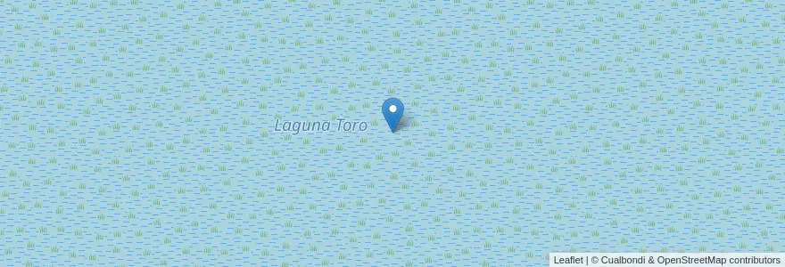 Mapa de ubicacion de Laguna Toro en アルゼンチン, エントレ・リオス州, Departamento Victoria, Distrito Secciones.