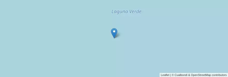 Mapa de ubicacion de Laguna Verde en Arjantin, Santa Cruz, Şili, Lago Buenos Aires.