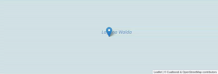 Mapa de ubicacion de Laguna Walda en アルゼンチン, チリ, サンタクルス州, Deseado.
