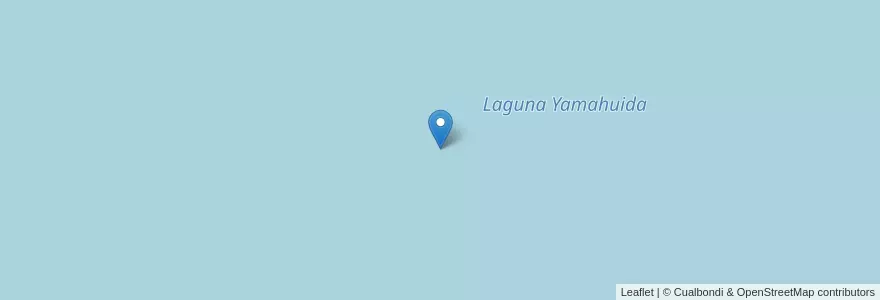 Mapa de ubicacion de Laguna Yamahuida en Argentina, Buenos Aires, Partido De Maipú.