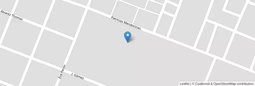 Mapa de ubicacion de laguna en Аргентина, Чако, Departamento Comandante Fernández, Municipio De Presidencia Roque Sáenz Peña, Presidencia Roque Sáenz Peña.