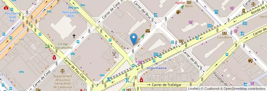Mapa de ubicacion de L'altra Llosa en Испания, Каталония, Барселона, Барселонес, Барселона.