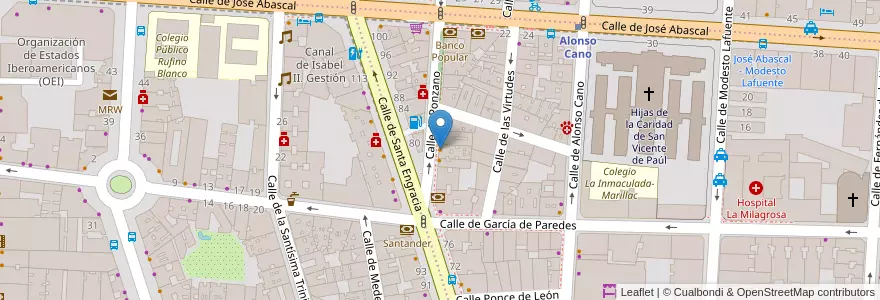 Mapa de ubicacion de Lambuzo en İspanya, Comunidad De Madrid, Comunidad De Madrid, Área Metropolitana De Madrid Y Corredor Del Henares, Madrid.