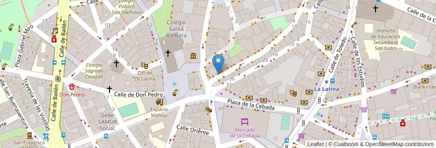 Mapa de ubicacion de Lamiak en スペイン, マドリード州, Comunidad De Madrid, Área Metropolitana De Madrid Y Corredor Del Henares, Madrid.
