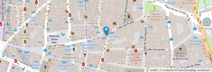 Mapa de ubicacion de Lamucca de Prado en İspanya, Comunidad De Madrid, Comunidad De Madrid, Área Metropolitana De Madrid Y Corredor Del Henares, Madrid.