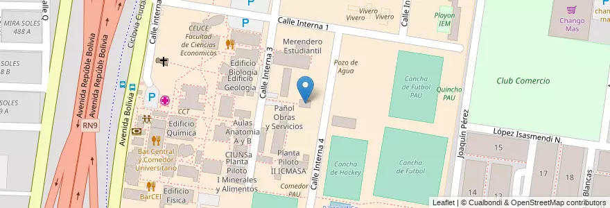 Mapa de ubicacion de LANAIS-LAMAS en Аргентина, Сальта, Capital, Municipio De Salta, Salta.