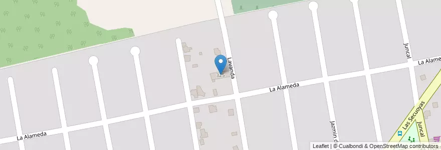 Mapa de ubicacion de Lantana 325 en 阿根廷, Córdoba, Departamento Colón, Pedanía Río Ceballos, Municipio De Mendiolaza.