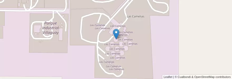 Mapa de ubicacion de Las Camelias en Аргентина, Междуречье, Departamento Villaguay, Distrito Lucas Al Sud, Villaguay.