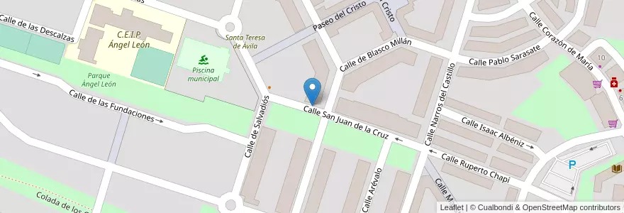 Mapa de ubicacion de Las Cuatro Estaciones en スペイン, マドリード州, Comunidad De Madrid, Cuenca Alta Del Manzanares, Colmenar Viejo.