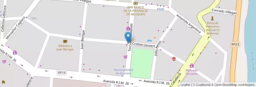 Mapa de ubicacion de Las Deliciad en Аргентина, Чили, Неукен, Departamento Aluminé, Límite Municipio De Aluminé, Aluminé.