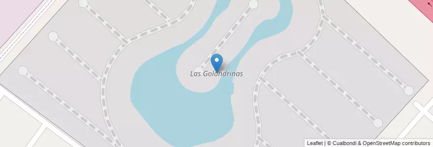 Mapa de ubicacion de Las Golondrinas en آرژانتین, استان بوئنوس آیرس, Partido De Berazategui, Plátanos, Hudson.