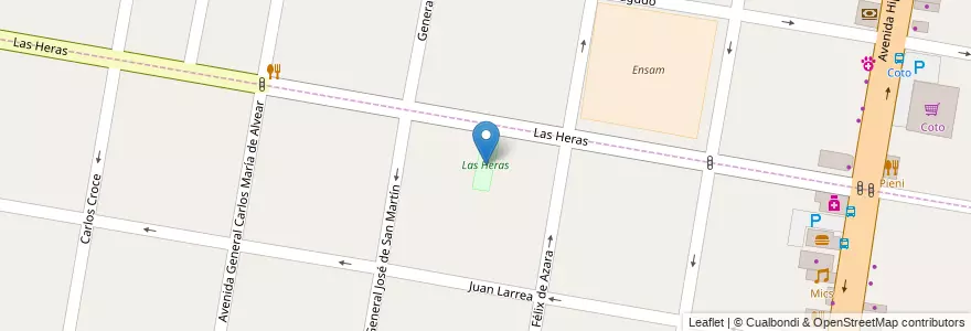 Mapa de ubicacion de Las Heras en Argentina, Buenos Aires, Partido De Lomas De Zamora, Lomas De Zamora, Banfield.