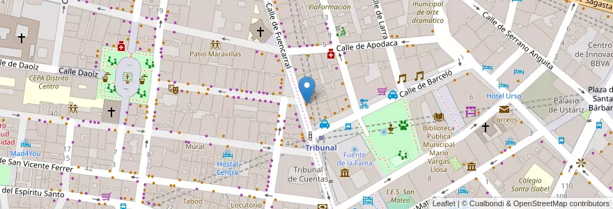 Mapa de ubicacion de Las Mañanitas en 西班牙, Comunidad De Madrid, Comunidad De Madrid, Área Metropolitana De Madrid Y Corredor Del Henares, Madrid.
