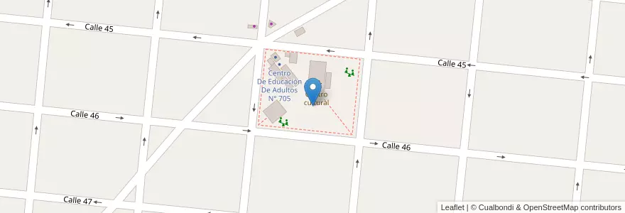 Mapa de ubicacion de Las Quintas en الأرجنتين, بوينس آيرس, Partido De La Costa, Santa Teresita.