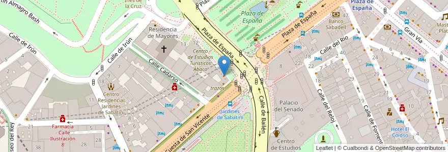 Mapa de ubicacion de Las Tablas en Spagna, Comunidad De Madrid, Comunidad De Madrid, Área Metropolitana De Madrid Y Corredor Del Henares, Madrid.