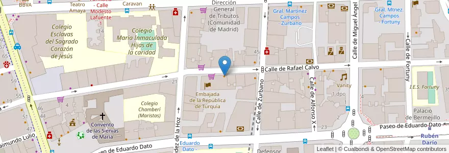 Mapa de ubicacion de Las Tortillas de Gabino en Spain, Community Of Madrid, Community Of Madrid, Área Metropolitana De Madrid Y Corredor Del Henares, Madrid.
