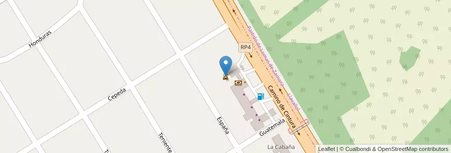 Mapa de ubicacion de Lavadero en Arjantin, Buenos Aires, Partido De Esteban Echeverría, Luis Guillón.
