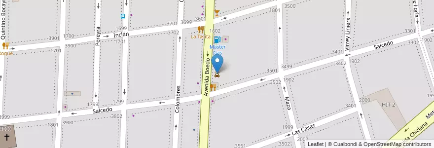 Mapa de ubicacion de Lavadero Artesanal, Boedo en Argentinien, Ciudad Autónoma De Buenos Aires, Comuna 5, Comuna 4, Buenos Aires.