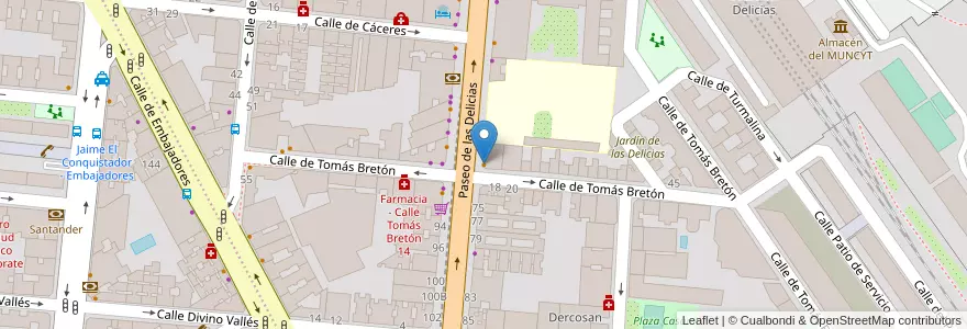 Mapa de ubicacion de Layka en Испания, Мадрид, Мадрид, Área Metropolitana De Madrid Y Corredor Del Henares, Мадрид.